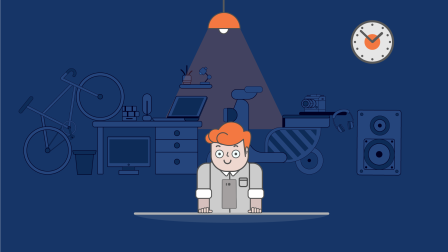 2D Motion Graphics Design for joorpin Application